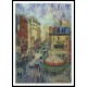 The Cligancourt Street 1920, A New Print Of a Gustave Loiseau Painting