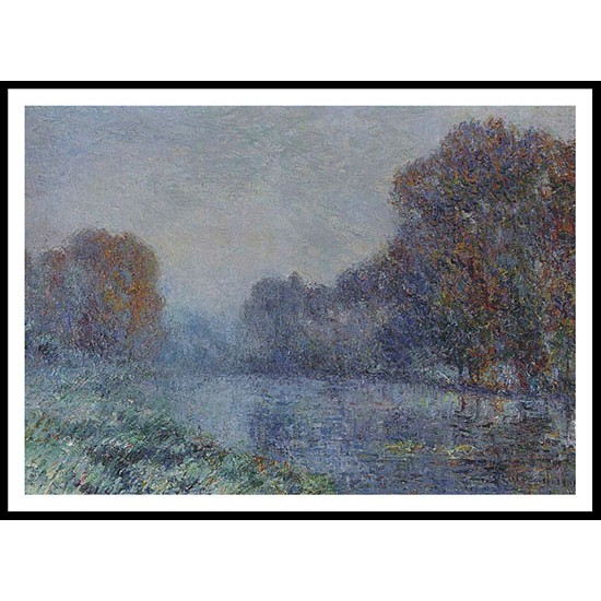 The Eure Hoarfrost 1915, A New Print Of a Gustave Loiseau Painting