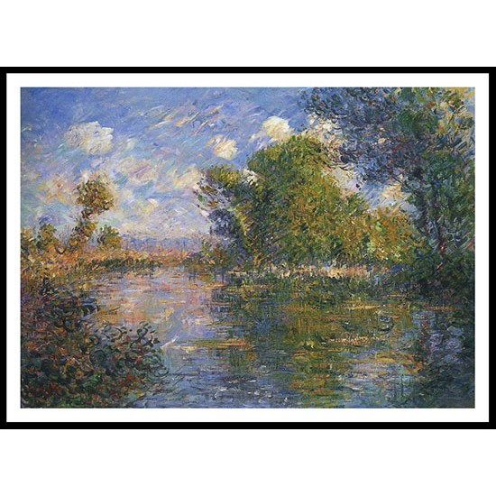 The Eure in Autumn 02, A New Print Of a Gustave Loiseau Painting