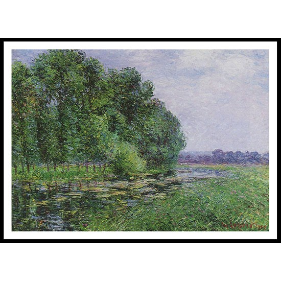 The Eure in Summer 1902 01, A New Print Of a Gustave Loiseau Painting