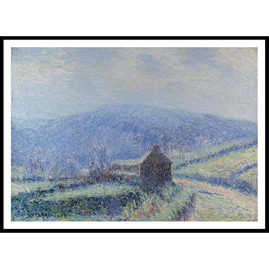 The Frost at Huelgoat Finistere 1903, A New Print Of a Gustave Loiseau Painting