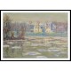 The Oise at Winter, A New Print Of a Gustave Loiseau Painting