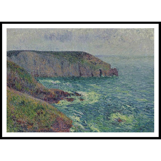 The Point of Jars Cap Frehel 1905, A New Print Of a Gustave Loiseau Painting