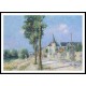 The Quay of Pothius in Pontoise 1905, A New Print Of a Gustave Loiseau Painting