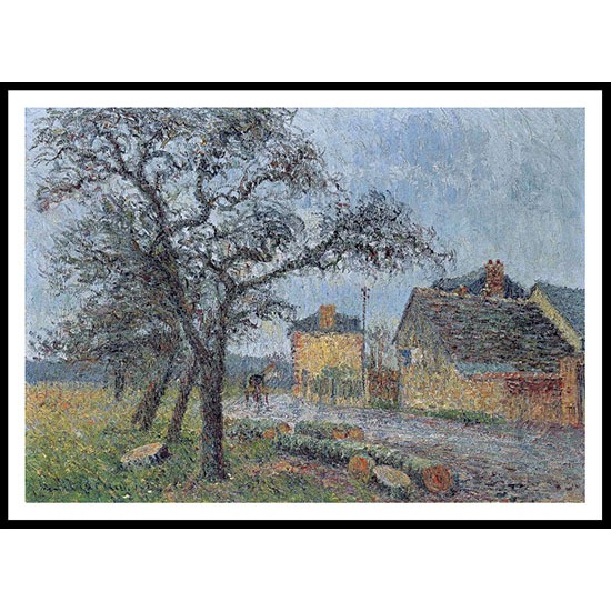 The Road of Louviers 1904, A New Print Of a Gustave Loiseau Painting