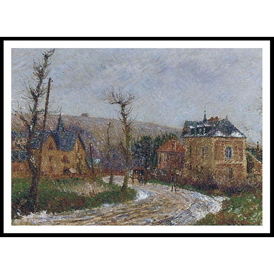 The Road to Dieppe, A New Print Of a Gustave Loiseau Painting