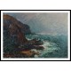 The Sea Cliffs in Normandy, A New Print Of a Gustave Loiseau Painting