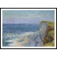 The Seascape at Etretat 1901, A New Print Of a Gustave Loiseau Painting