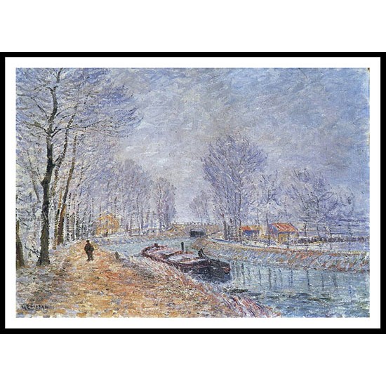 The Seine at Pontoise, A New Print Of a Gustave Loiseau Painting