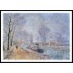 The Seine at Pontoise, A New Print Of a Gustave Loiseau Painting