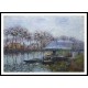 The Seine at Port Marly 1902, A New Print Of a Gustave Loiseau Painting