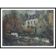 The Simondou Mill at Pont Aven, A New Print Of a Gustave Loiseau Painting