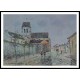 The Street of St Ouen after the Rain 1903, A New Print Of a Gustave Loiseau Painting