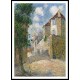 The Yard at Pontoise 1922, A New Print Of a Gustave Loiseau Painting