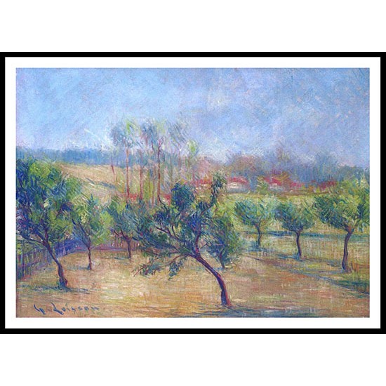 Trees, A New Print Of a Gustave Loiseau Painting