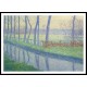 Trees by the River 1891, A New Print Of a Gustave Loiseau Painting