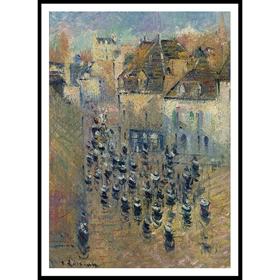 View of Pont Aven 1923, A New Print Of a Gustave Loiseau Painting