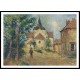 Village Street, A New Print Of a Gustave Loiseau Painting