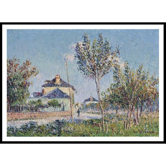 Village of Vandreauil, A New Print Of a Gustave Loiseau Painting