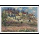 Village on the Hill, A New Print Of a Gustave Loiseau Painting