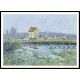 Waterfall at St Martin Pontoise 1906, A New Print Of a Gustave Loiseau Painting