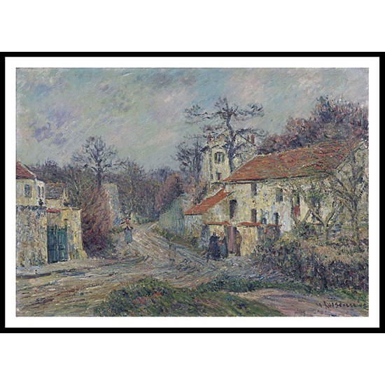 Winter at Chaponval 1908, A New Print Of a Gustave Loiseau Painting