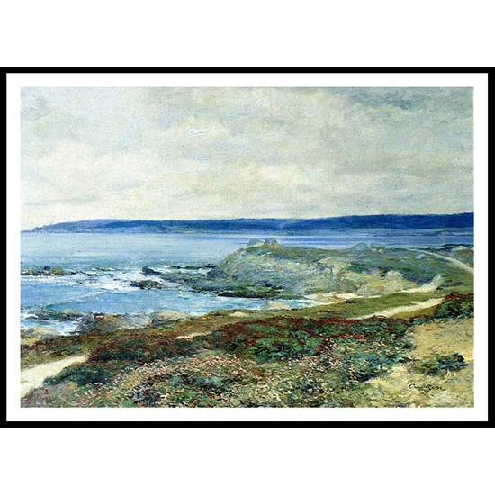 A Grey Day Carmel, A New Print Of a Guy Rose Painting