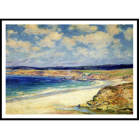 Carmel Beach, A New Print Of a Guy Rose Painting