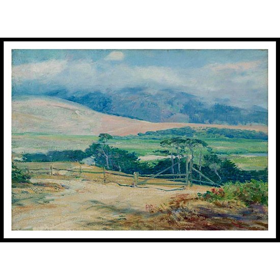 Carmel Hills 1914 20, A New Print Of a Guy Rose Painting