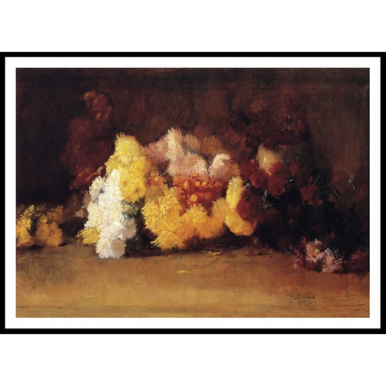 Chrysanthemums 1887, A New Print Of a Guy Rose Painting