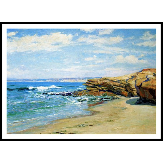 La Jolla Beach, A New Print Of a Guy Rose Painting