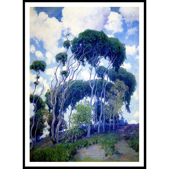 Laguna Eucalyptus 1917, A New Print Of a Guy Rose Painting