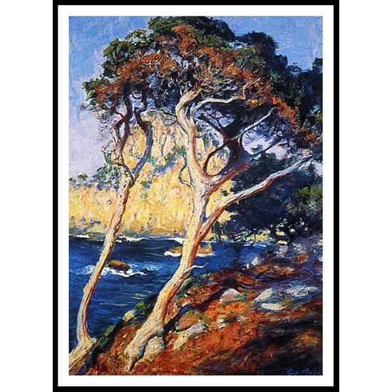 Point Lobos Trees 1919, A New Print Of a Guy Rose Painting