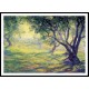 Provincial Olive Grove, A New Print Of a Guy Rose Painting