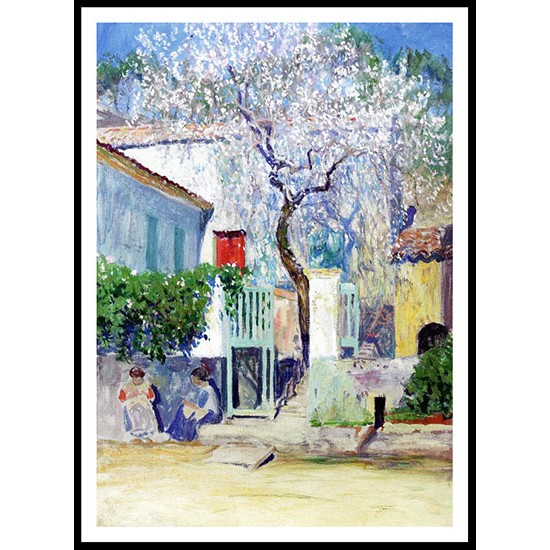 Spring on the Riviera, A New Print Of a Guy Rose Painting