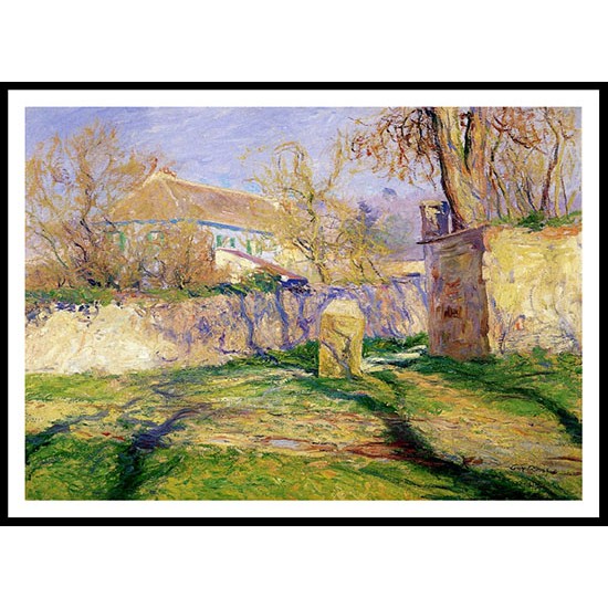 The Blue House 1910, A New Print Of a Guy Rose Painting