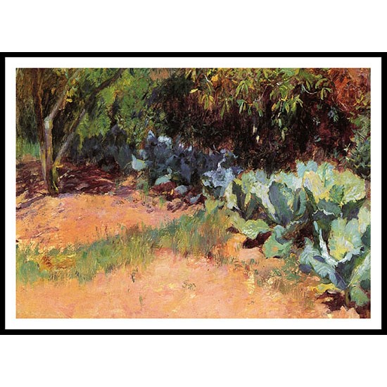 The Cabbage Patch 1890 91, A New Print Of a Guy Rose Painting