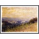 The Distant Town 1900 10, A New Print Of a Guy Rose Painting