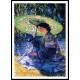 The Green Parasol 1911, A New Print Of a Guy Rose Painting