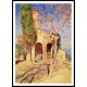 The Old Church at Cagnes, A New Print Of a Guy Rose Painting