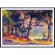 A Pine Wood Provence 1906, A New Print Of an Henri Edmond Cross Painting