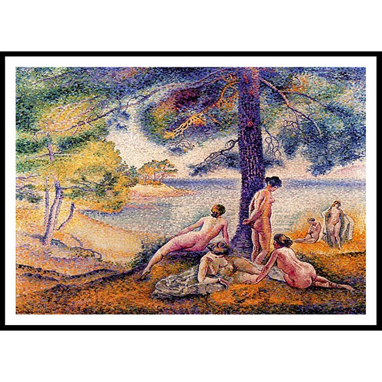 A Place in the Shade 1902, A New Print Of an Henri Edmond Cross Painting