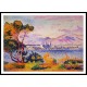 Antibes Afternoon 1908, A New Print Of an Henri Edmond Cross Painting