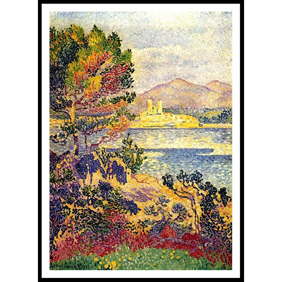 Antibes Morning 1908, A New Print Of an Henri Edmond Cross Painting