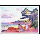 Bathers 1906 07, A New Print Of an Henri Edmond Cross Painting