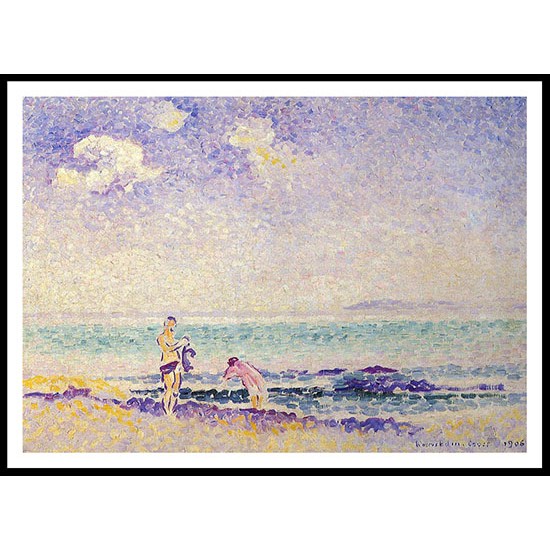 Bathers 1906, A New Print Of an Henri Edmond Cross Painting