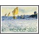 Boats, A New Print Of an Henri Edmond Cross Painting