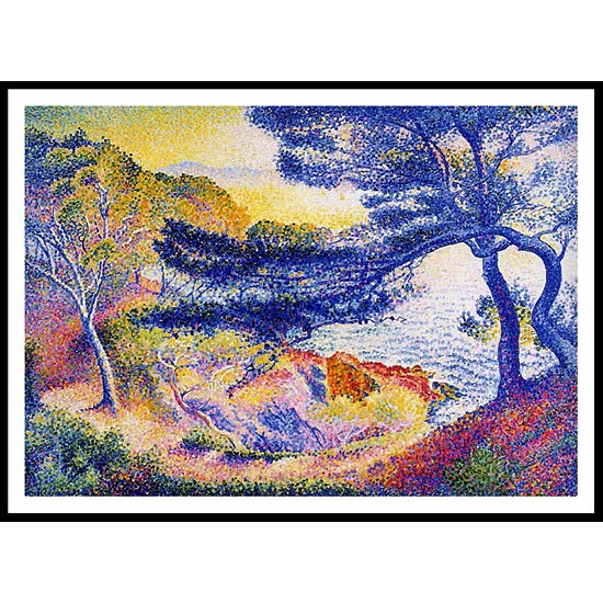 Cape Layet Provence 1904, A New Print Of an Henri Edmond Cross Painting