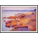 Coast Near Antibes 1891, A New Print Of an Henri Edmond Cross Painting