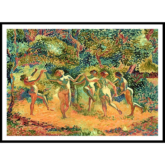 La Ronde, A New Print Of an Henri Edmond Cross Painting